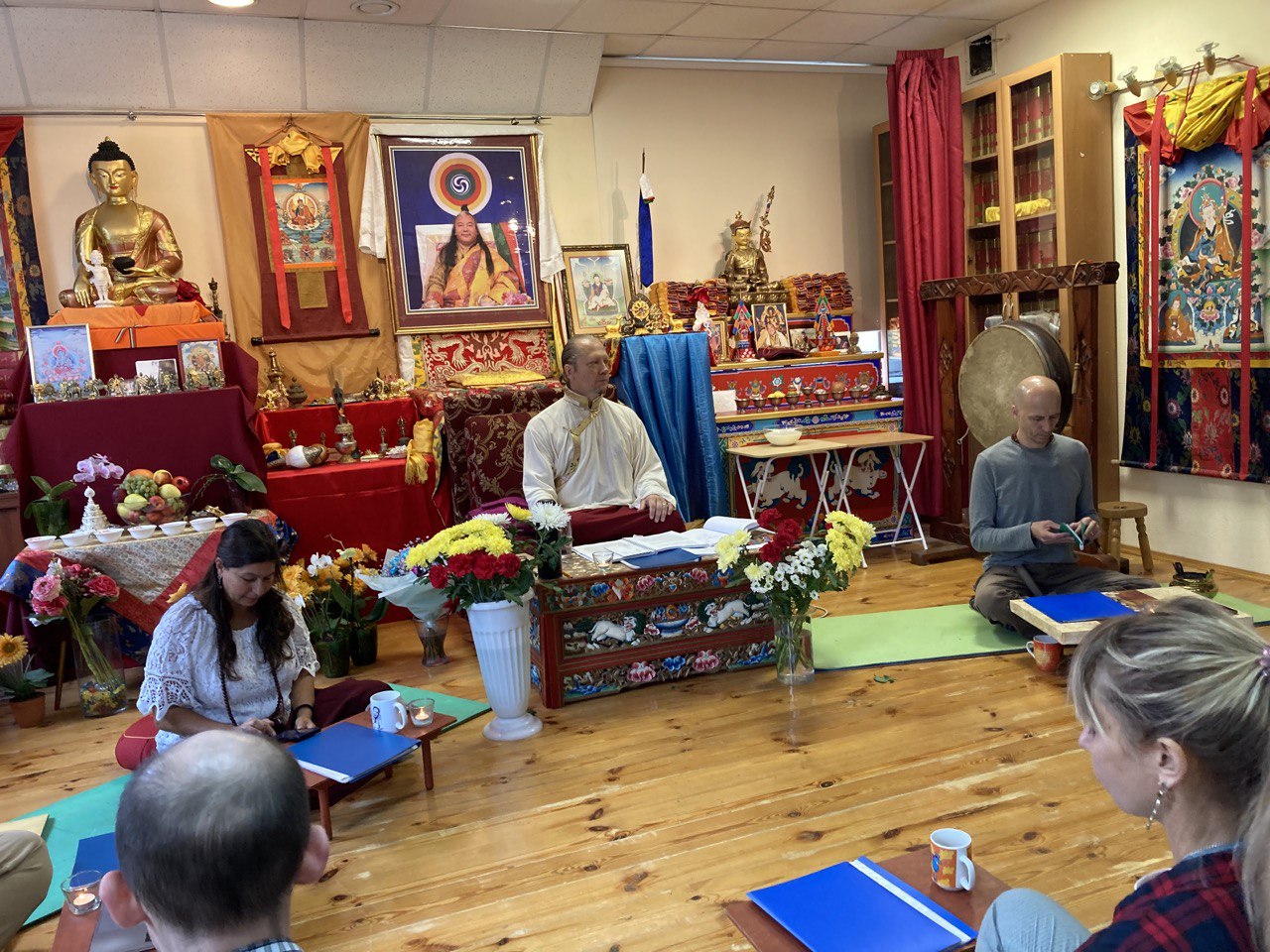 Церемония принятия обетов прибежища